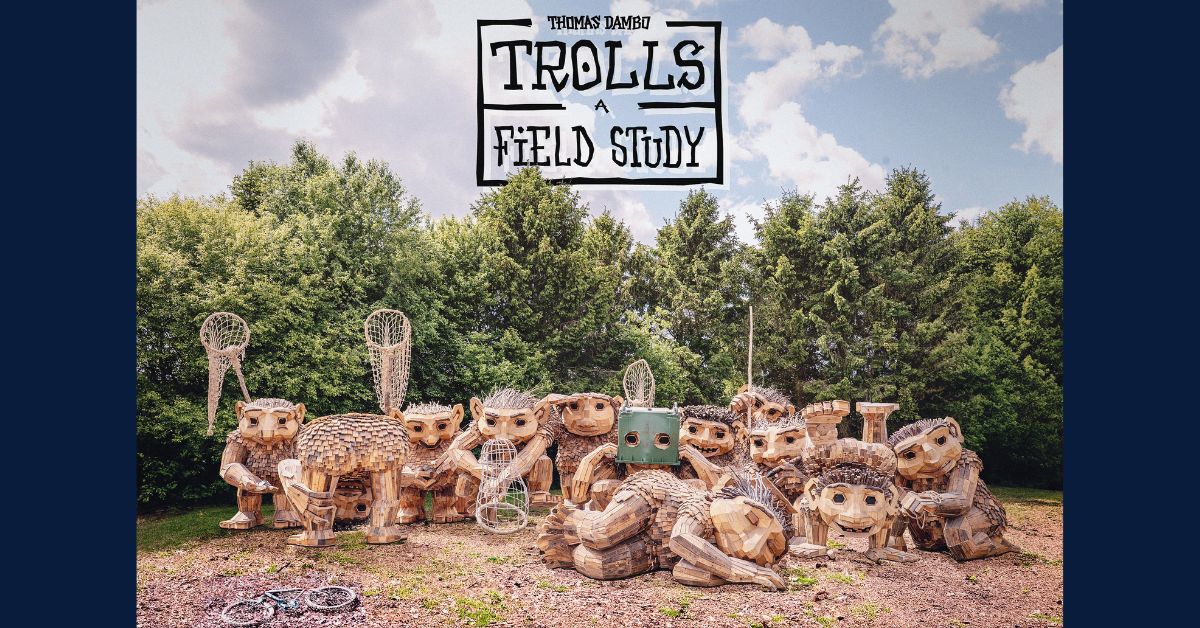Elkhart County CVB bringing Trolls: A Field Study by artist Thomas Dambo to Elkhart County in 2028