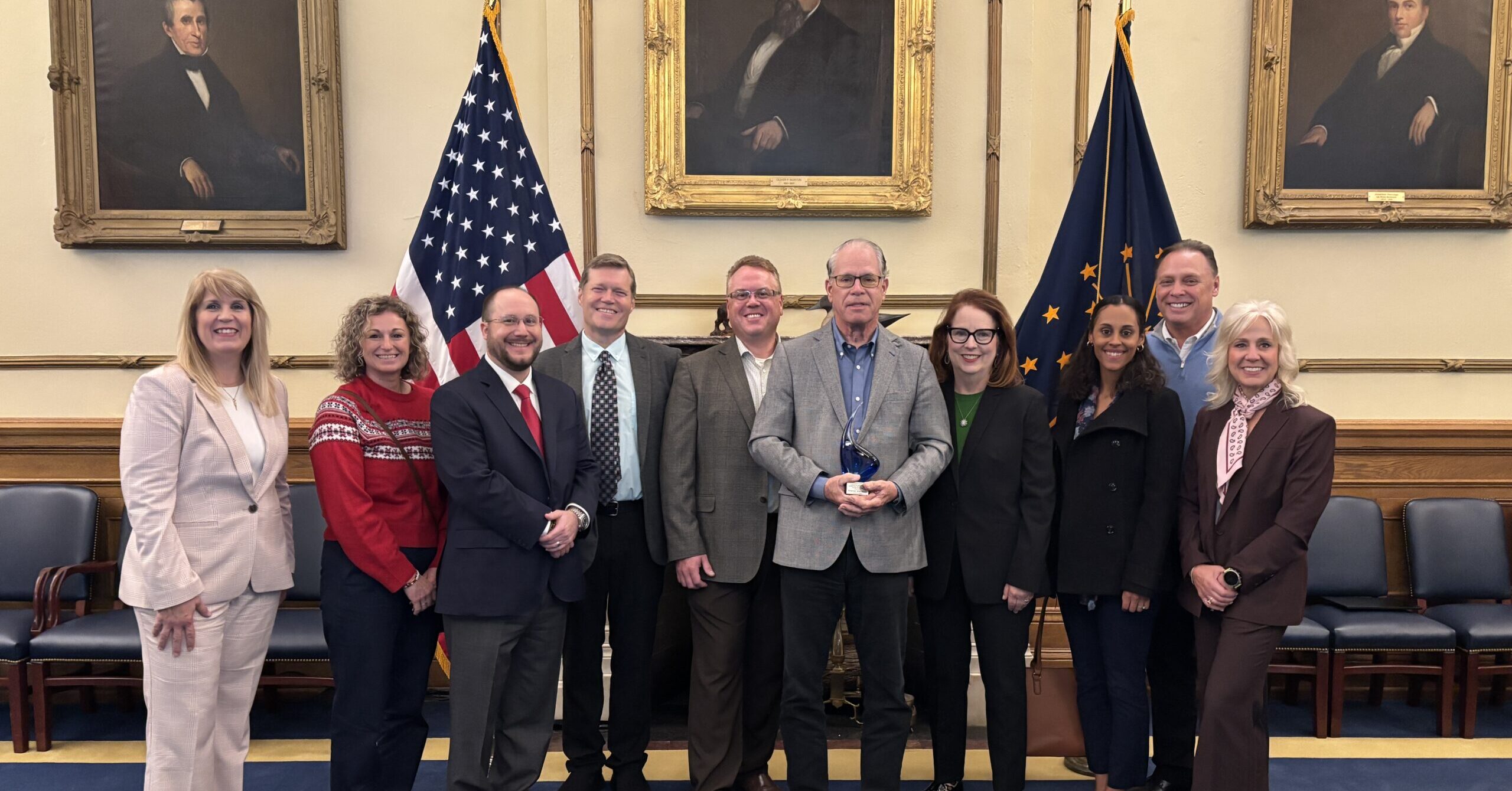 NorthShore Health Centers joins IPHCA in celebrating Indiana Governor Mike Braun at inaugural Community Health Center Champion Award ceremony