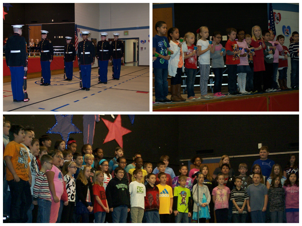 Myers Elementary Celebrates Veteran’s Day 2014