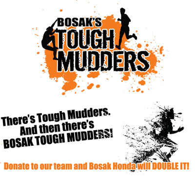 Team Bosak Has Collected Over $3,000 for Tough Mudder, Will Double Final Total