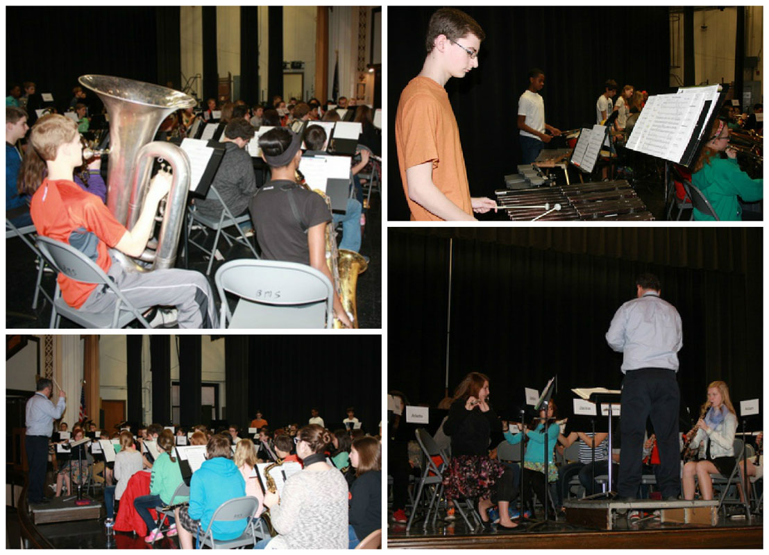 Composer Clinics Boston Middle School Bands