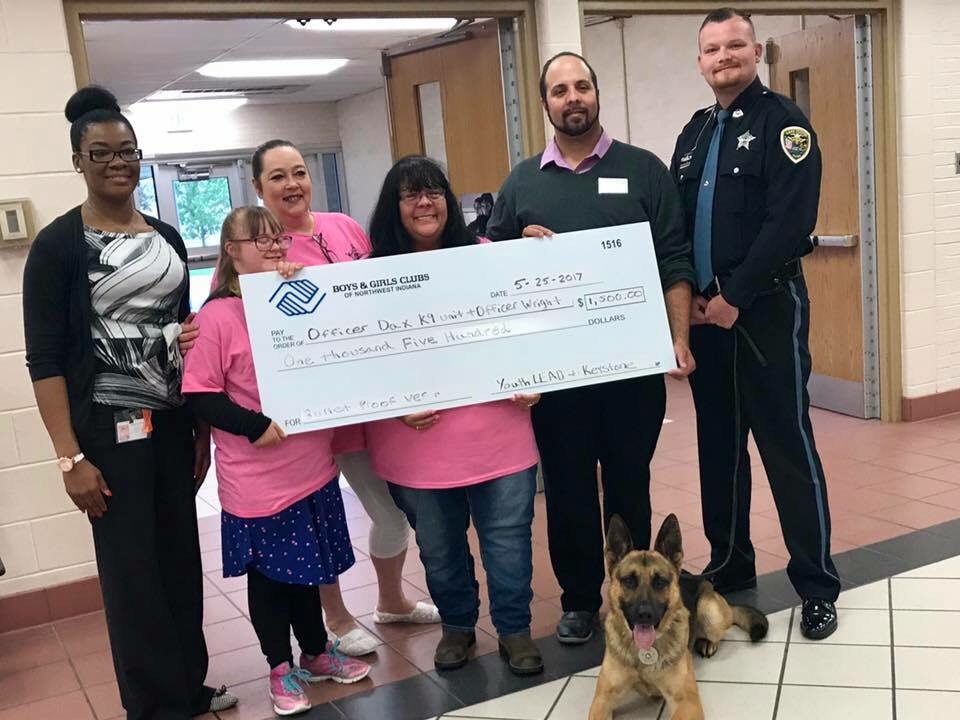 Boys-and-Girls-Clubs-of-Northwest-Indiana-Lake-Station-Club-Lake-Station-K9-Unit-Donation