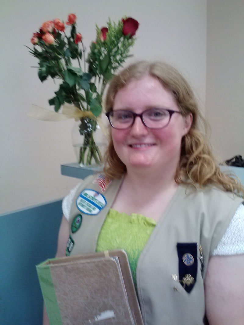 Briann Meyers Earns Girl Scout Gold Award