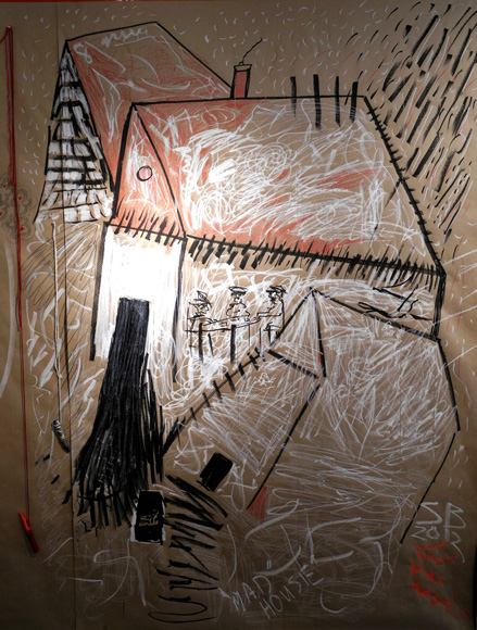 BrownPaperWall-Madhouse-SadieBridger-2