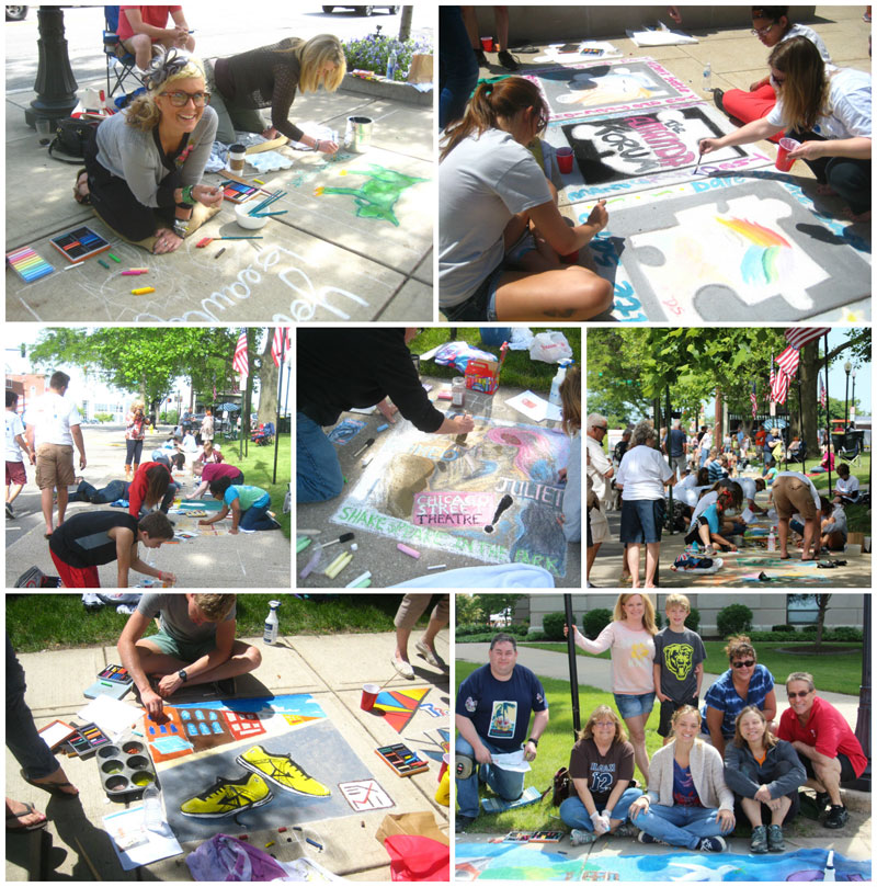 3rd Annual Chalk the Walk on Saturday, June 13