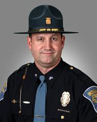 Indiana State Police Corporal Larry Koebcke Retires