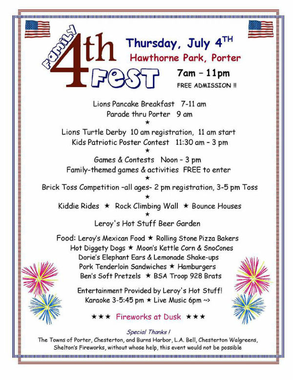 Family 4th Fest in Hawthorne Park