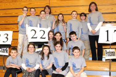 Homan Math Bowl Team Excels in 2015