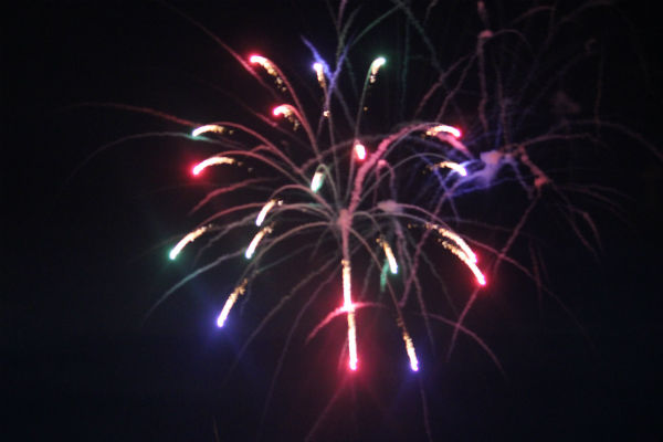 Indiana Dunes State Park Fireworks2013-1