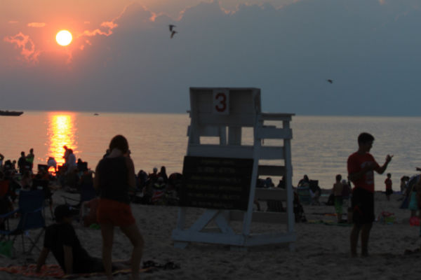 Indiana Dunes State Park Fireworks2013-2
