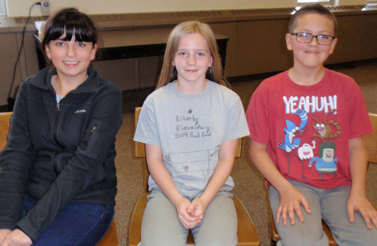 2015 Liberty Intermediate Spelling Winners