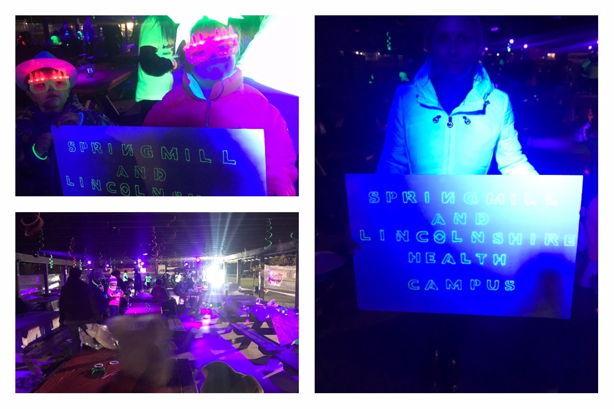 Lincolnshire &amp; Spring Mill Health Campus “Light the Way” in the 2017 Operation Glow Run at the Crown Point Fairgrounds!