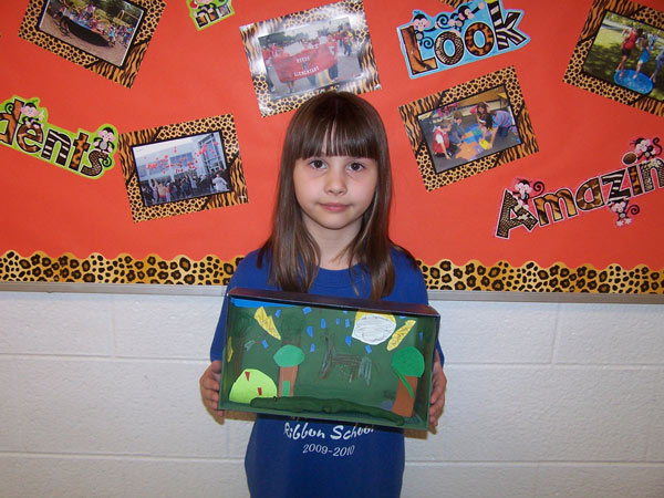 Myers Second Grade Researches Endangered Animals