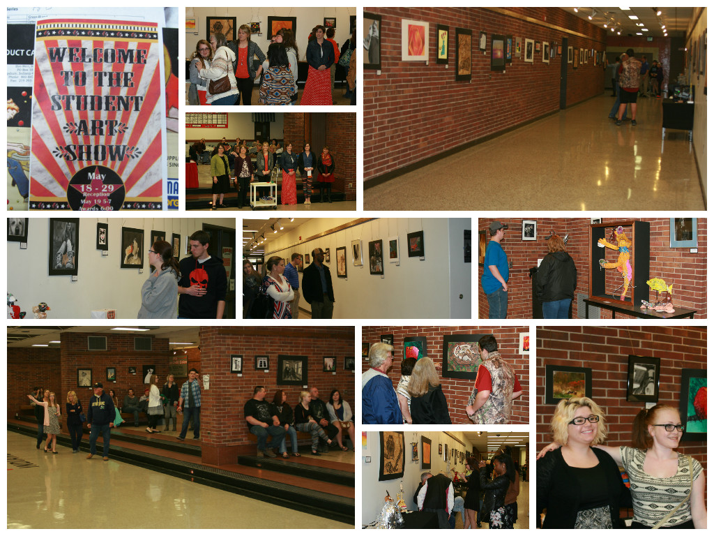 Portage High School Art Department Celebrates the Student Art of 2014-15