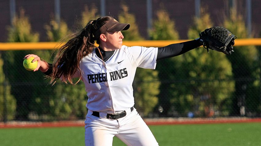 PUC-Peregrine-Softball-Drops-Doubleheader-to-Aquinas-Friday-Afternoon