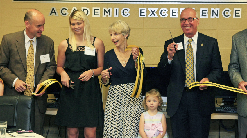 PUC-Purdue-Calumet-Hosts-Dedication-of-Paul-K-and-Barbara-Graegin-Ribbon-Academic-Excellence-Center