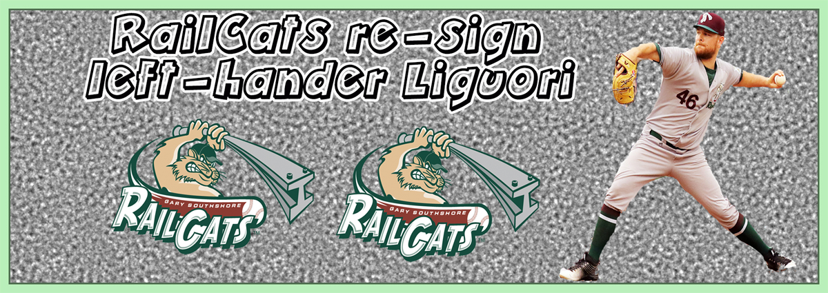 RailCats re-sign left-hander Liguori