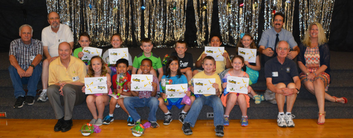 Bailly Elementary Super BUGs of 2015 Honored