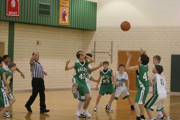 BFMS 7th Grade Boys Basketball Recap vs. Merrillvillle Pierce