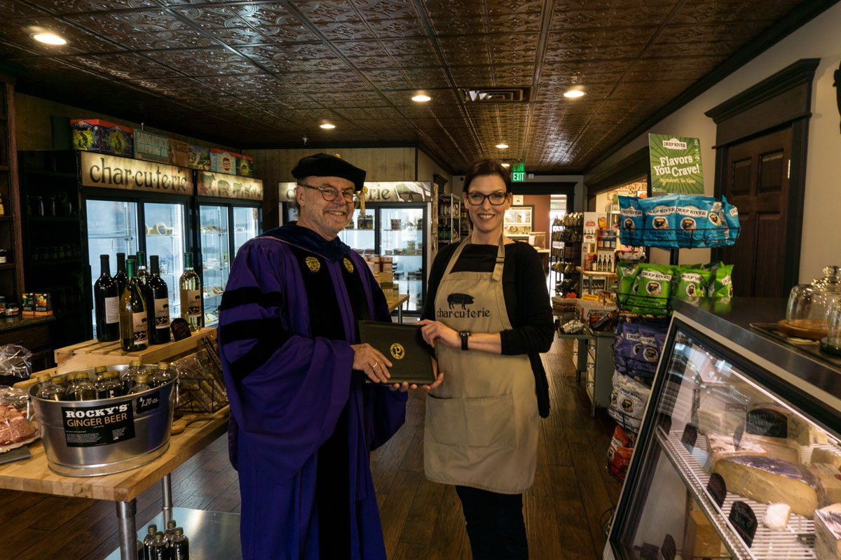 Worth Waiting for! Commencement 1st, Then a Personally-delivered Diploma 18 Years Later