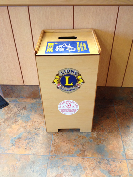 Lions club cheap glasses donation locations