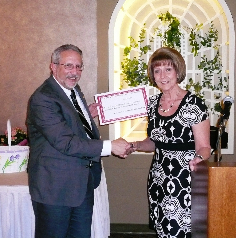 Volunteers Present Franciscan St. Margaret Health $91,300 to Help Enhance Services