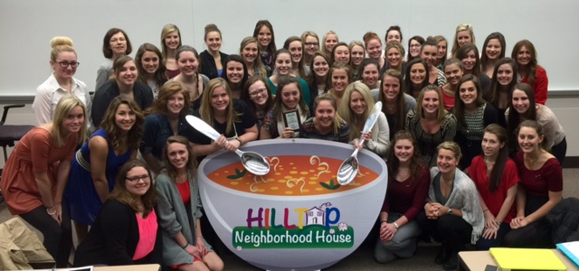 Valparaiso University Pi Beta Phi Honored for Service
